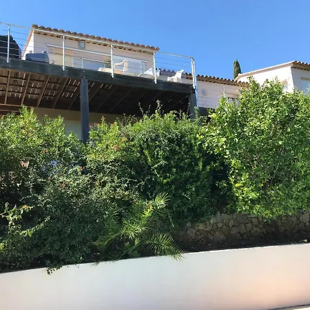 빌라 Familiale Le Citronnier Avec Piscine, Vue Exceptionnelle A Maxime