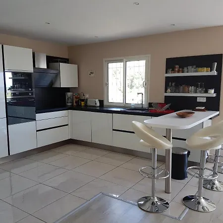 빌라 Familiale Le Citronnier Avec Piscine, Vue Exceptionnelle A Maxime *