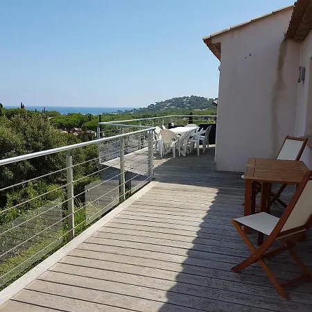 빌라 Familiale Le Citronnier Avec Piscine, Vue Exceptionnelle A Maxime